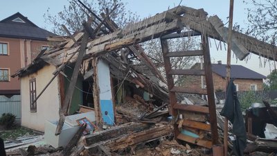 На Львівщині внаслідок вибуху газу зруйновано приватний будинок
