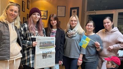 Історія Валерії Вялкової із Сум, яка сама вийшла проти проросійського мітингу в Німеччині Історія Валерії Вялкової із Сум, яка сама вийшла проти проросійського мітингу в Німеччині