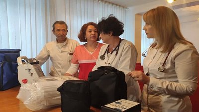 Шість кардіоприладів для Тернопільської дитячої лікарні придбали за благодійні кошти