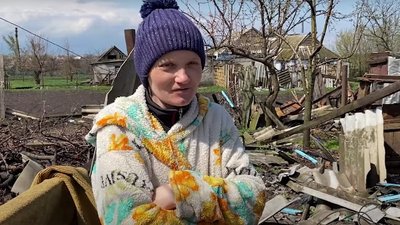 Жителі Баштанки відновлюють зруйноване житло Жителі Баштанки відновлюють зруйноване житло