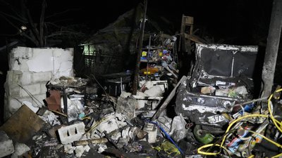 Ракетний удар по Котлярам під Харковом 22 квітня 2023 року: фото наслідків