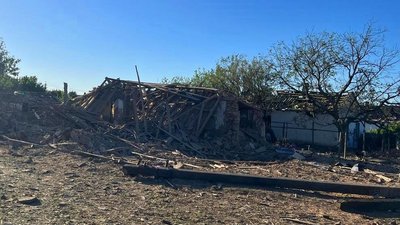 Обстріли Херонщини, зруйновані будинки