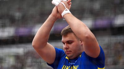 Михайло Кохан, український метальник молота на чемпіонаті світу з легкої атлетики