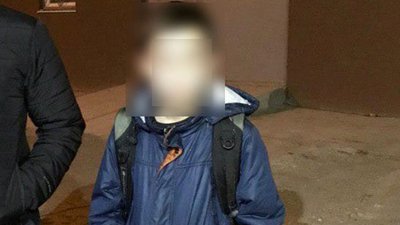 Поліцейські Херсона протягом години розшукали 11-річного хлопця