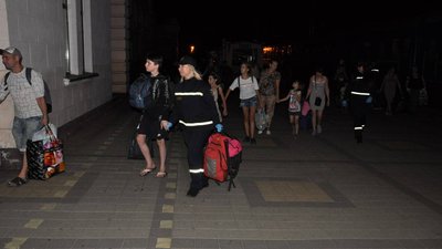 Під час обов'язкової евакуації з Донецької області Кіровоградщина прийняла майже 1500 людей