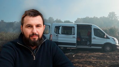 Ракетний удар по гуманітарній місії з розмінування біля Чернігова