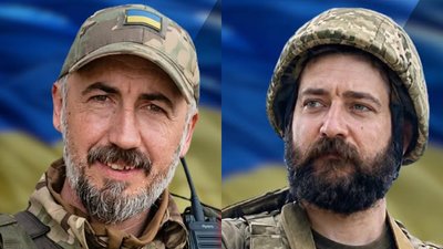 Полеглі на війні військові з Чернівців Тарас Гнатюк та Максим Лось