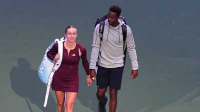 Еліна Світоліна та Гаель Монфіс (US Open-2026, теніс)