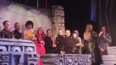 У Тернополі вперше в Україні показали інклюзивну виставу "Мауглі" У Тернополі вперше в Україні показали інклюзивну виставу "Мауглі"