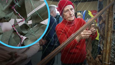 Херсон, маскувальні сітки, ГО "Небайдужі"