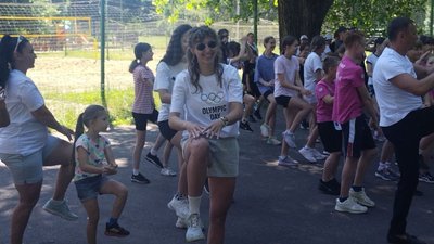 Розминка в Сумах від Оксани Шкурат