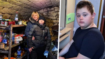 "Не до кінця розуміє, навіщо йти в укриття". Як війна змінила життя хлопця з синдромом Дауна