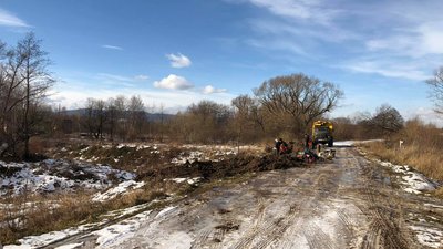 На Львівщині через зсув ґрунту майже 500 абонентів залишилися без газопостачання