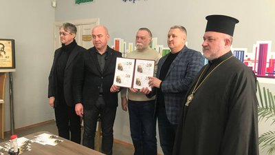 У Тернополі погасили марку до 150-річчя Богдана Лепкого У Тернополі погасили марку до 150-річчя Богдана Лепкого