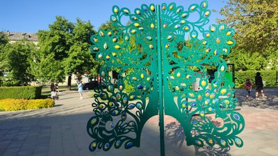 Як прикрашають містечка на Черкащині до Великодня Як прикрашають містечка на Черкащині до Великодня