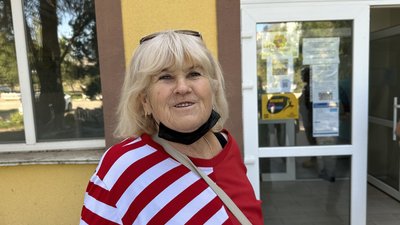 Місцева жителька Первомайського Тетяна Тарнавська, 27 вересня 2024 року, Миколаївщина Місцева жителька Первомайського Тетяна Тарнавська, 27 вересня 2024 року, Миколаївщина