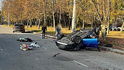 На проспекті Курському у Сумах сталася аварія: одна людина загинула, двоє отримали травми