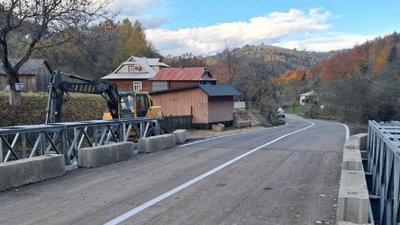 Міст, ремонт, село Яворів, річка Рибниця, Франківщина