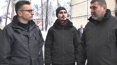 Побачити місто-герой: в Ірпінь приїжджав міністр оборони Словенії