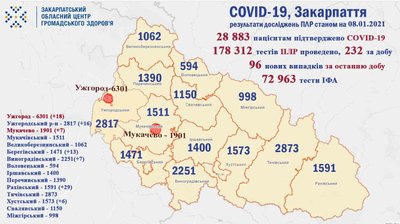 COVID-19 на Закарпатті COVID-19 на Закарпатті
