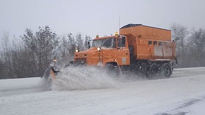 Снігопад на Харківщині: в якому стані дороги в області