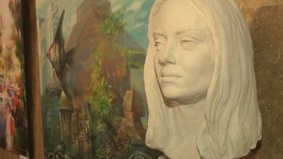 Спільна камерна виставка картин подільських митців відкрилась у фоє Суспільного мовника UA Поділля