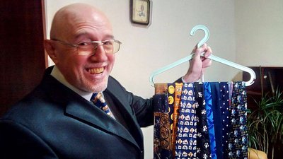 Три десятки краваток має у своїй колекції Ігор Фурманов з Кропивницького