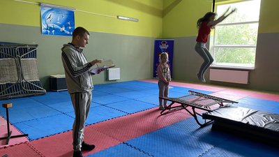 Вперше у Житомирі відбувся міський чемпіонат із акробатики