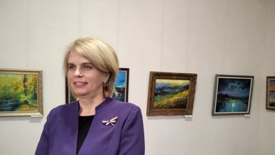 У художньому музеї представили роботи тернопільського живописця