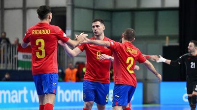 Збірна Іспанії в рекордному матчі Євро-2026 з футзалу
