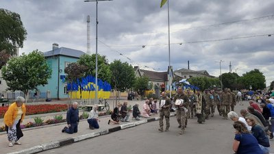 В Одеській області попрощались з військовим, який загинув на Донеччині
