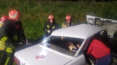 Потрійне ДТП біля Львова: є травмовані Потрійне ДТП біля Львова: є травмовані