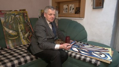 Тисяча робіт у циклі: художника зі Львова номінували на Шевченківську премію
