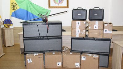 13 дронів для ЗСУ передали із Мачухівської громади на Полтавщині