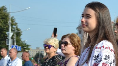 На майдані Соборному у Житомирі відзначили День Прапора та підняли стяг на новому флагштоці На майдані Соборному у Житомирі відзначили День Прапора та підняли стяг на новому флагштоці
