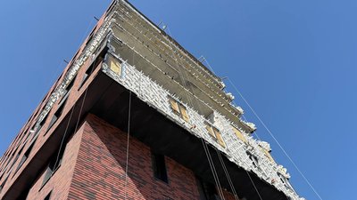 Багатоповерхівка, Дніпро, дрон, відновлення