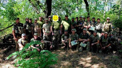 На фронті 31 військовому 79 батальйону 102 бригади з Івано-Франківщини вручили державні нагороди