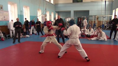 У Запоріжжі відбулися змагання з рукопашу серед співробітників поліції