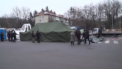 Допомога Німеччини. У Вінниці розгорнуть додаткові мобільні пункти обігрівання