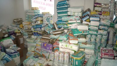 У Запоріжжі мешканцям роздавали гуманітарну допомогу в рамках акції “BABY DAY”