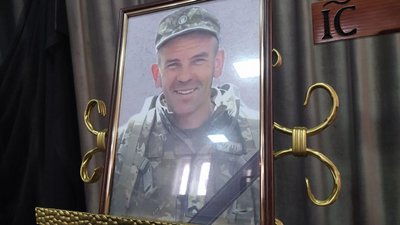 Солдат Вадим Сенчук, 5 жовтня 2023. Фото: Суспільне Хмельницький Солдат Вадим Сенчук, 5 жовтня 2023. Фото: Суспільне Хмельницький