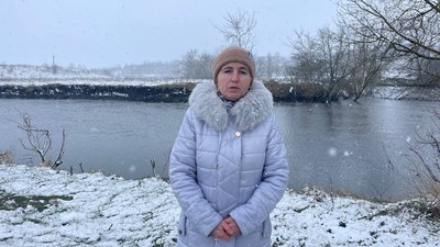жителька села Ірина Кріса, Буцнів, 19 березня, 2024 жителька села Ірина Кріса, Буцнів, 19 березня, 2024