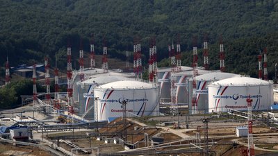 Нафтовий термінал "Шесхаріс", Новоросійськ, Росія, нафта