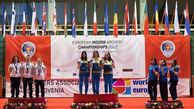 Сумчанки здобули медалі на чемпіонаті Європи зі стрільби з лука