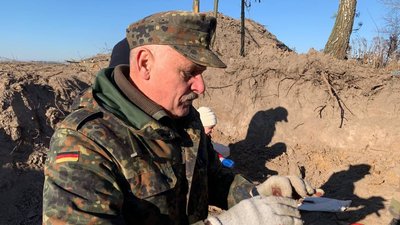 На Тернопільщині досліджують поховання воїнів УПА з трьох областей На Тернопільщині досліджують поховання воїнів УПА з трьох областей