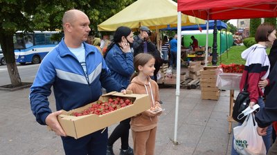 У Кропивницькому провели полуничний ярмарок У Кропивницькому провели полуничний ярмарок