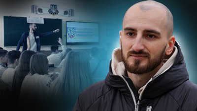 Вчитель Роман Романчук з Полтави, переможець програми «Talents for Ukraine»