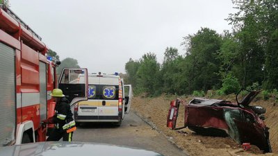 В ДТП на Хмельниччині травмувалося троє людей