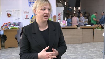 У гуманітарному центрі Черкас не вистачає літнього одягу У гуманітарному центрі Черкас не вистачає літнього одягу