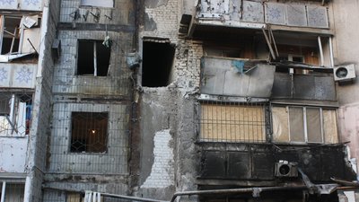 31 грудня 2025 рік, зруйнований будинок